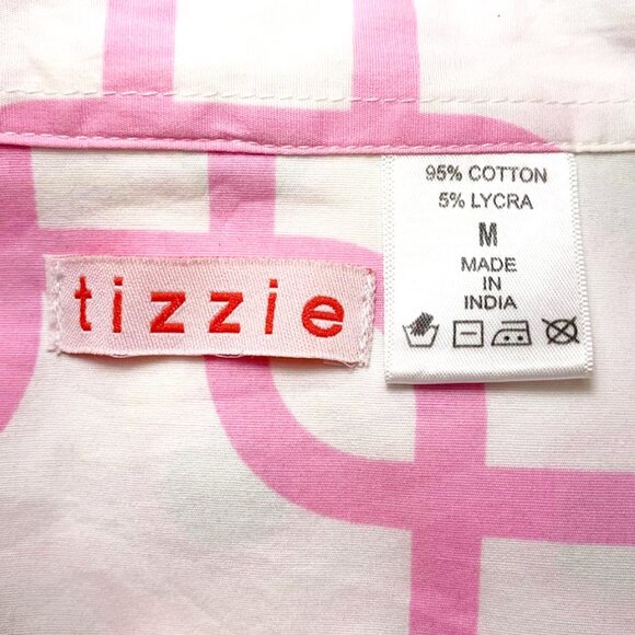 TIZZIE Preppy Button Up Shirt - Picture 5 of 5